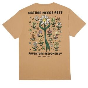 Parks Project nature needs rest tee size L